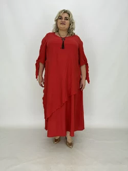 Ошатна святкова сукня  " Греція "  вільного крою з підвіскою в комплекті