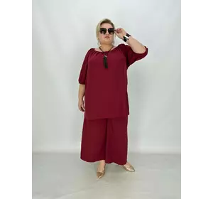 Вільний шикарний костюм "Світанок" зручний та легкий 58-60 62-64 Вільний шикарний костюм "Світанок" зручний та легкий 58-60 62-64