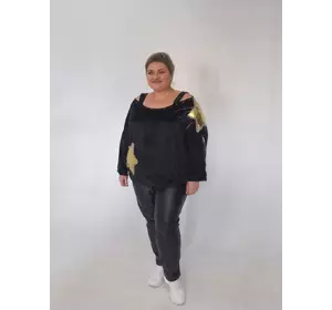 Велюрова туніка "Зліт" вільного крою 58-60 62-64 66-68 70-72 74-76 Велюрова туніка "Зліт" вільного крою 58-60 62-64 66-68 70-72 74-76