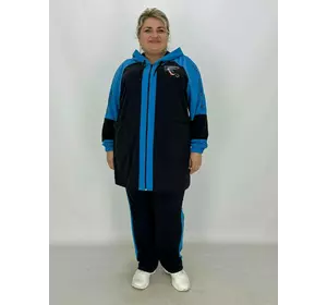 Костюм з двонитки "Ланцюжок" шктаи+кофта з гарною розтяжністю Костюм з двонитки "Ланцюжок" шктаи+кофта з гарною розтяжністю
