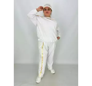 Ошатний прогулянковий костюм з двонитки "ІДЕАЛ" кофта + штани якості LUX  62-64 66-68 70-72 74-76